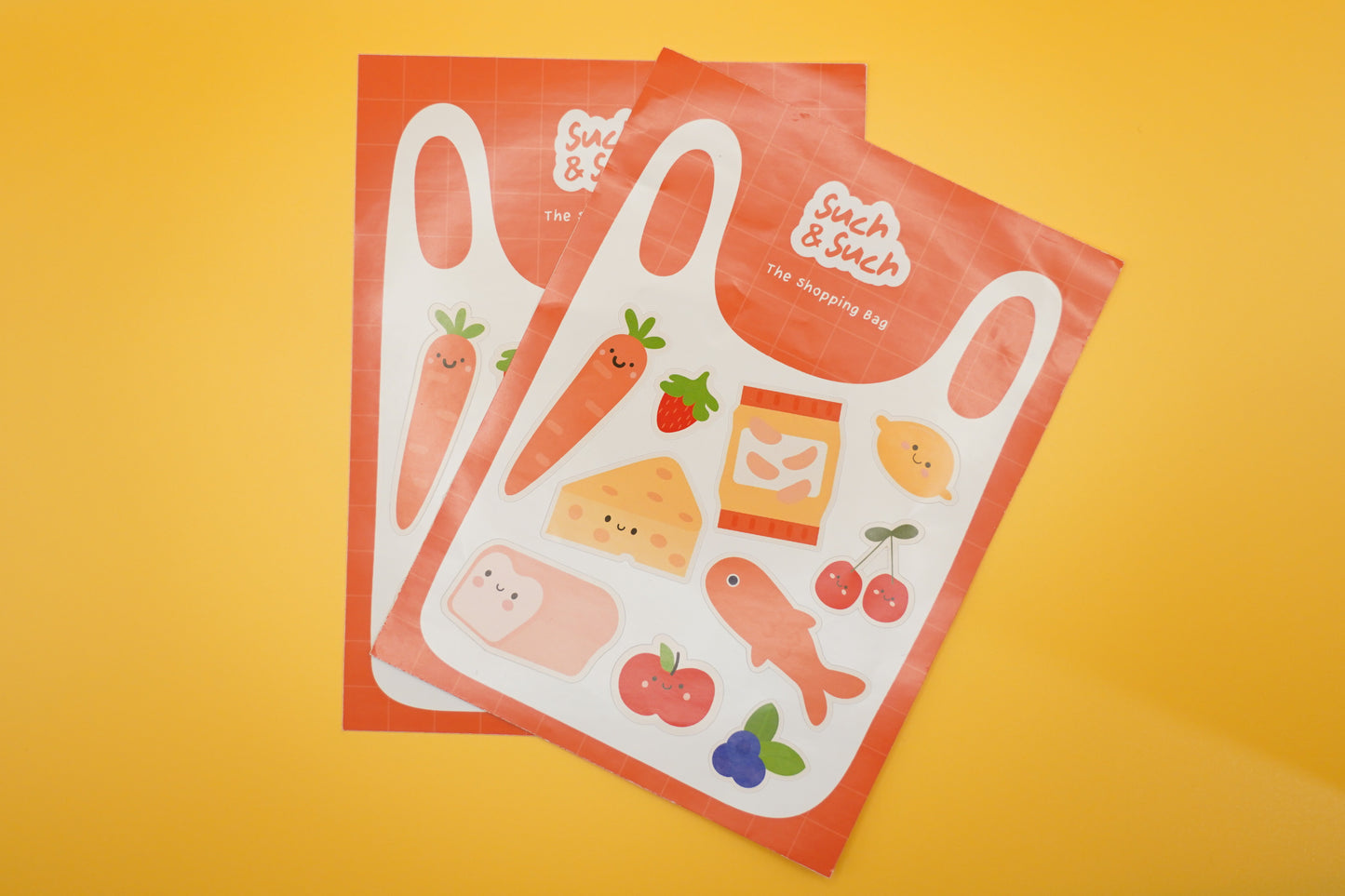Shopping Bag Sticker Sheet