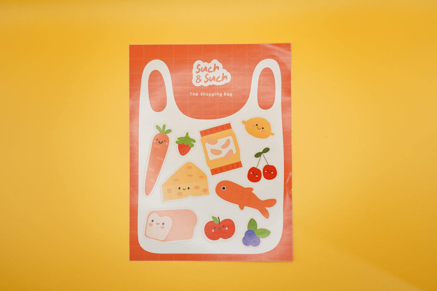 Shopping Bag Sticker Sheet