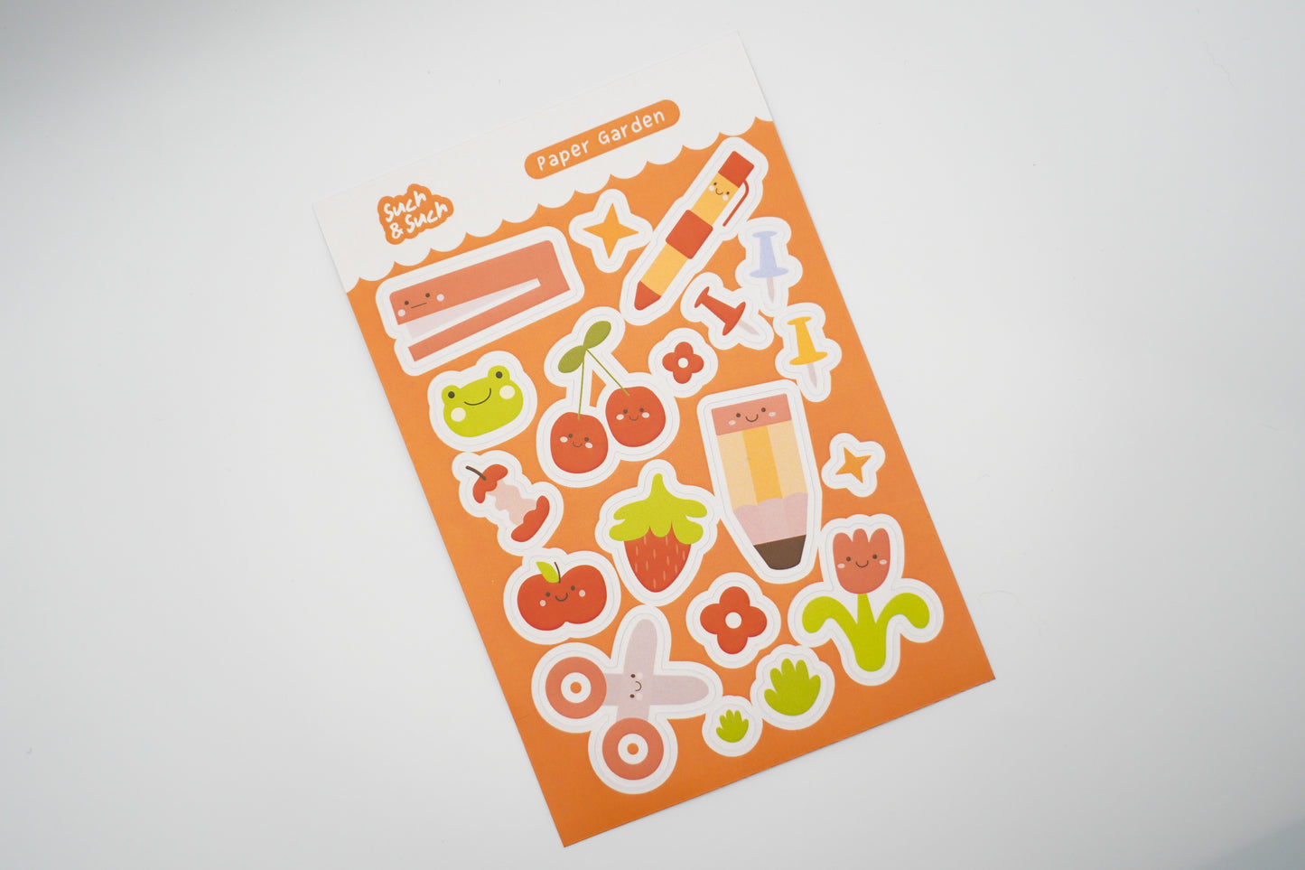 Stationery Garden Sticker Sheet