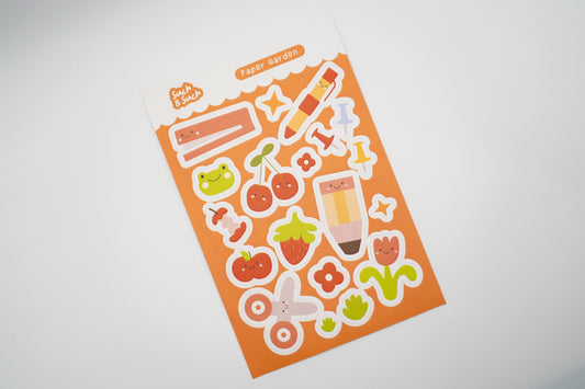 Stationery Garden Sticker Sheet
