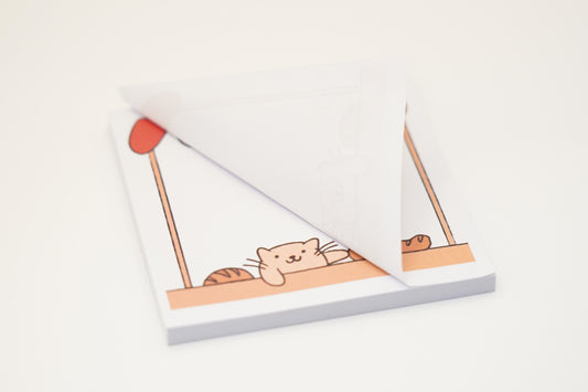 Market Kitty Post-It Notes